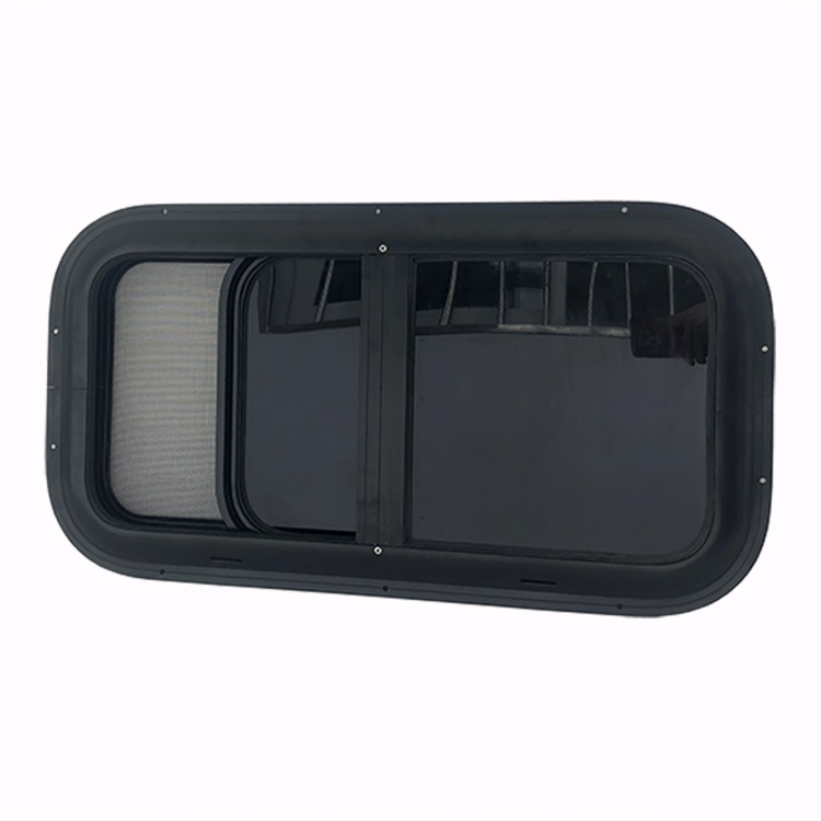 Low Price High Quality Black Horse Trailers Sliding Window