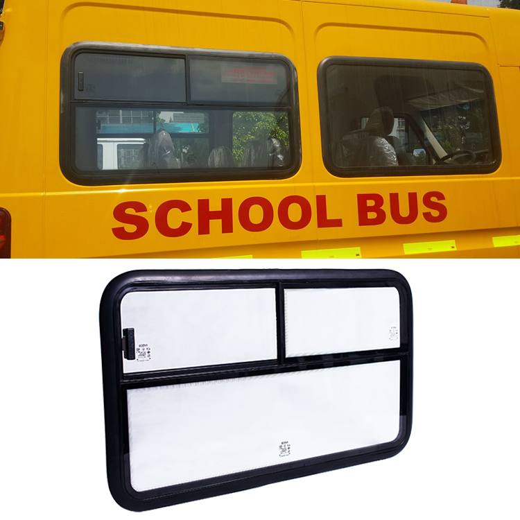 High Quality Sliding Glass Windows For School Bus from China
